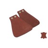 Gusti Hugo K. Mud Flaps Leather Splash Guards Set of