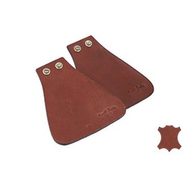 Gusti Hugo K. Mud Flaps Leather Splash Guards Set of 2 Mud Flaps Bicycle Accessories Vintage Brown