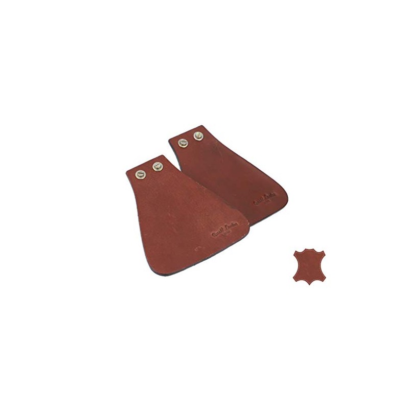 Gusti Hugo K. Mud Flaps Leather Splash Guards Set of