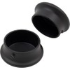 Max-Duty Closet Pole End Cap, Matte Black by Stone Harbor