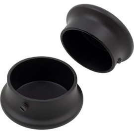 Max-Duty Closet Pole End Cap, Matte Black by Stone Harbor Hardware