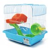 BPS BPS-1255 Hamster Cage with Feeding Bowl, Drinker, Wheel, Special