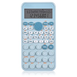 EooCoo 2-Line Standard Scientific Calculator, Cute Desk Accessories, Portable and Cute School Office Supplies, Suitable for Primary School to College Student Use
