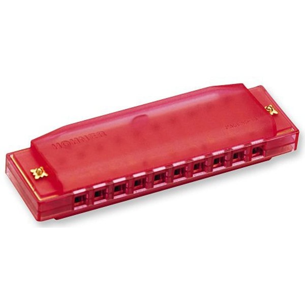 Kids Clearly Colorful Translucent Harmonica, Assorted Colors