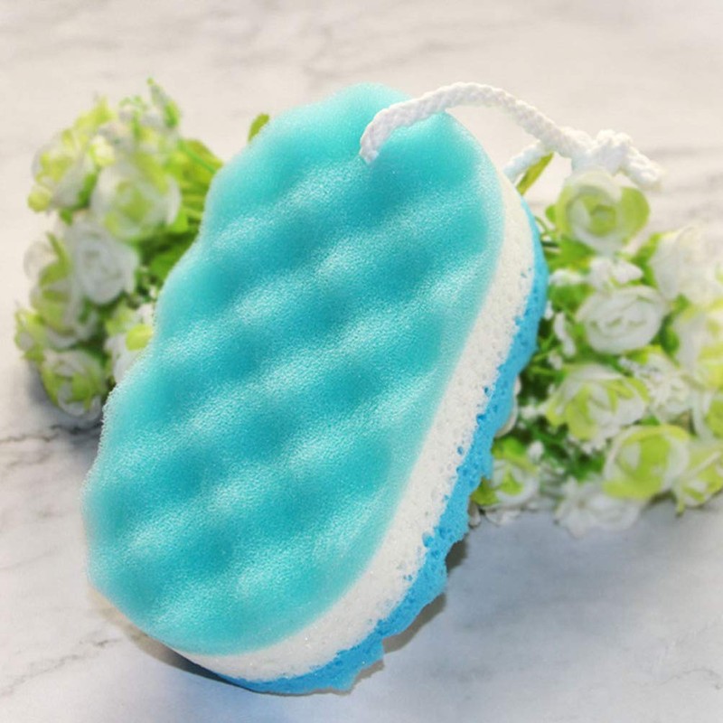 Healifty Exfoliating Bath Sponge Massage Sponges Body Sponges with Hanging