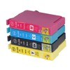 4Pcs Ink Cartridges Compatible Refill Replacement 4 Colors BK C
