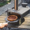 Mimiuo Outdoor Pizza Oven 12" Pellet Pizza Oven with Square