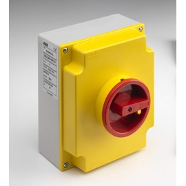 ABB S47K5N-A Double Insulated Load Break Switch 25A AC22, Polycarbonate