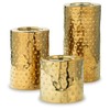 Signature Design by Ashley Marisa 3 Piece Glazed Ceramic Candle