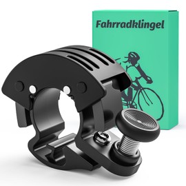 Bicycle Bell 2025 Upgrade Bicycle Bell, 100 dB Loud Bell Bell, Innovative Aluminium Alloy Bicycle Bell, for Bike, MTB, Mountain Bike, Road Bike, 22-24 mm Steering