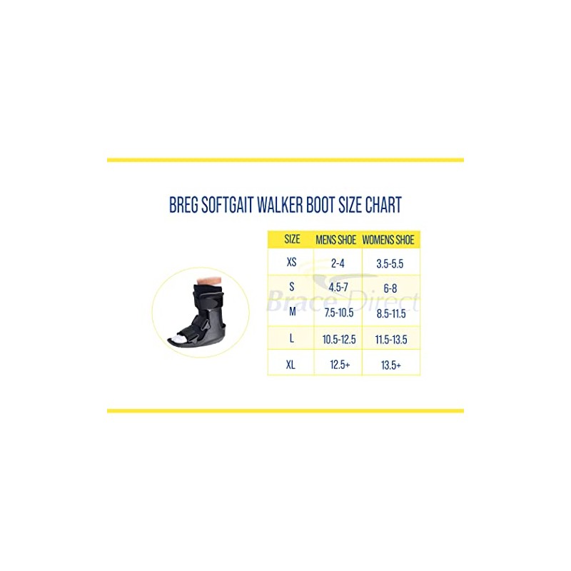 Breg SoftGait Air Walker Boot (Short, Large)