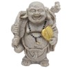 Buddha Statue Resin Mini 8cm Maitreya Laughing Buddha Figurine for