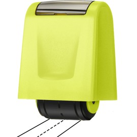 Dashed Handwriting Lines Practice Roller Stamp Self Inking Line Rolling Teacher Stamps Sentence Strips Handwriting Practice for Kids Teachers Adults Classroom Home Office(Green)