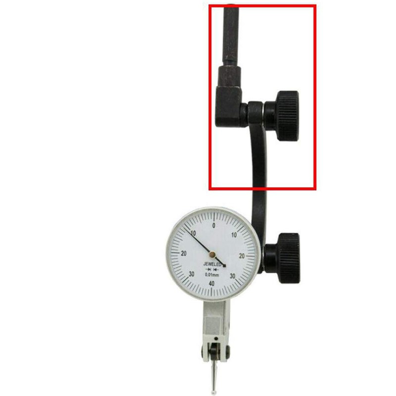 Digital Dial Indicator Holder, 8mm Half Round Combination Test Dial