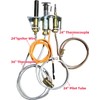 EVIMOTAL 25660, 4021-732 Pilot Assembly Natural Gas (NG) for Heatilator,