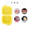 Annhua Denture Storage Box, Mouthpiece Case, Denture Case, Perforated and