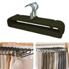 Velvet Trouser Hangers, Velvet Pants Hangers for Closet - JOMWEN