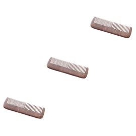 FRCOLOR 3pcs Natural Wood Hair Comb Static Detangling Brush for Women Scalp Massage Comb