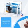 Adboros 2.5’‘x3.5’‘ Acrylic Picture Frames, 16 Pack Small Acrylic Magnetic