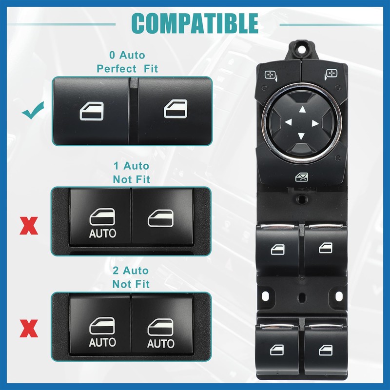 A ABSOPRO Power Window Switch No.FL3Z14529DA with Tool Window Control