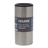 Houdini Slim Cooler, Fits 12 ounce can, Stainless