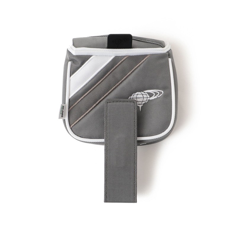 Beams Golf Double Line Putter Cover (Mallet), gray