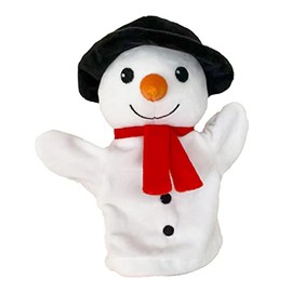 The Puppet Company - My First Christmas Puppet - Snowman Hand Puppet - Suitable From Birth - PC003831