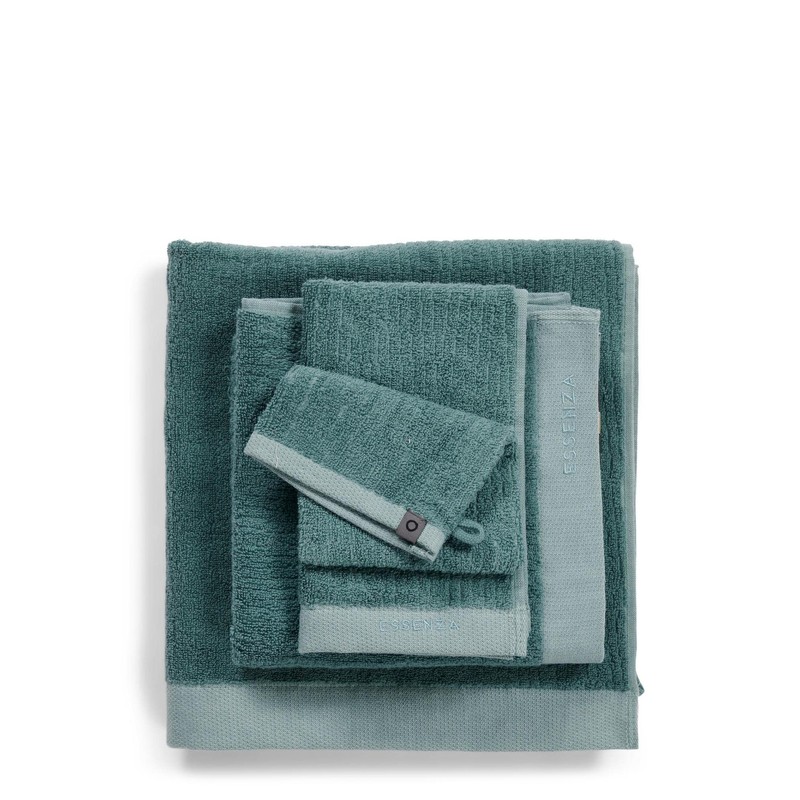 ESSENZA Connect Organic Lines 401065-202-010 Towel Plain Terry Cloth Green