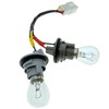 PMFCA Rear Tail Light Bulb Socket and Wire Harness with