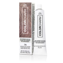 COLORCHARM Demi Permanent Hair Color 7A Medium Cool Blonde Gloss, Refresh & Tone 2 Fl Oz