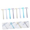 SEWACC 8pcs Hammer Shaped Student Sign Pens Comfortable Grip Smooth