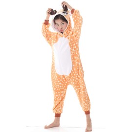 yolsun Kids Onesie Animal Costume, Cute Chrismas Costume Cosplay for Boys&Girls