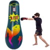 65 Inch Punching Bag for Kids, Inflatable Boxing Bag for