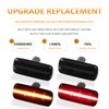 DERMOKA LED Dually Bed Fender Side Marker Lights For 2010-2017