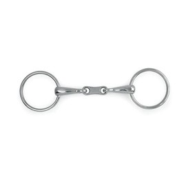Shires French Link Loose Ring Snaffle-As supplied 5 1/2"