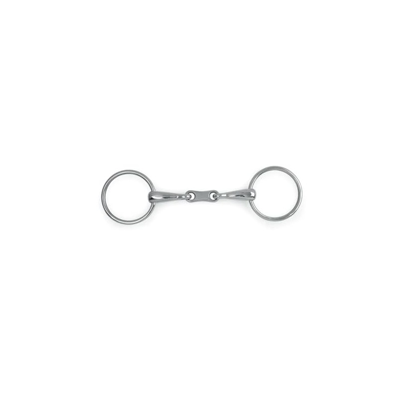 Shires French Link Loose Ring Snaffle-As supplied 5 1/2"
