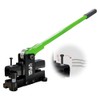 Conduit Bender, 12~14.3mm（9/16in）- Adjustable Offset for Flexible & Precise Bends,