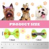 YAKA 60PCS (30 Paris) Cute Puppy Dog Small Bowknot Hair
