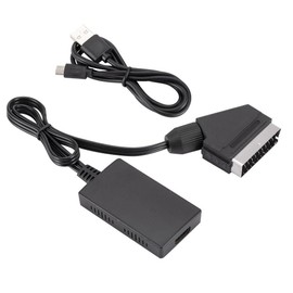 Scart to Compatible for High Definition Multimedia Interface Adapter Converter with Cable Scart in Compatible for High Definition Multimedia Interface Out High Definition Adapter