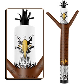 GOODENY 6FT Tall Inflatable Tube Man Eagle Wacky Wavy Dancing Guy (9''Diameter) for Outdoor Decoration Advertising Business Promotion (Blower Not Included)