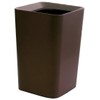 Asbel Leclerc CV Square Trash Can Without Lid, 2.6 gal