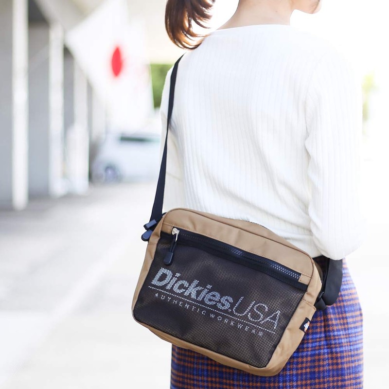 Dickies Splogo USA Shoulder Bag with Dwears Sticker Sacoche Messenger