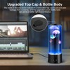 Abeststudio LED Jellyfish Lava Lamp, Round Jellyfish Aquarium Light -