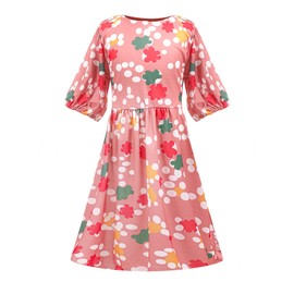 stepsin Old Lady Costume for Kids Girls 100 Days of School Costume Grandma Outfit with Old Lady Wig Granny Dress Up