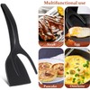 2 in 1 Grip and Flip Spatula Tongs, Egg Flipper