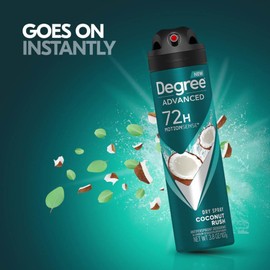 Degree Men Antiperspirant Deodorant Dry Spray Coconut Rush, 3.8 oz