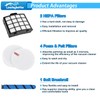 Leadaybetter Filter Replacement for Shark AZ2000 AZ2000W AZ2002 Vertex DuoClean