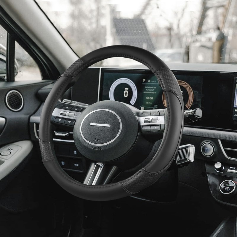 Auto Car Steering Wheel Cover for Hyundai 14.5-15 inches Interior