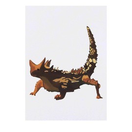 'Thorny Devil' Temporary Tattoo - Water Resistant, Skin-Safe, Non-Toxic Transfer (TO00069519)