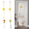 FMYODWU Pack of 2 Cat Toys Self-Employment Hanging Door Frame